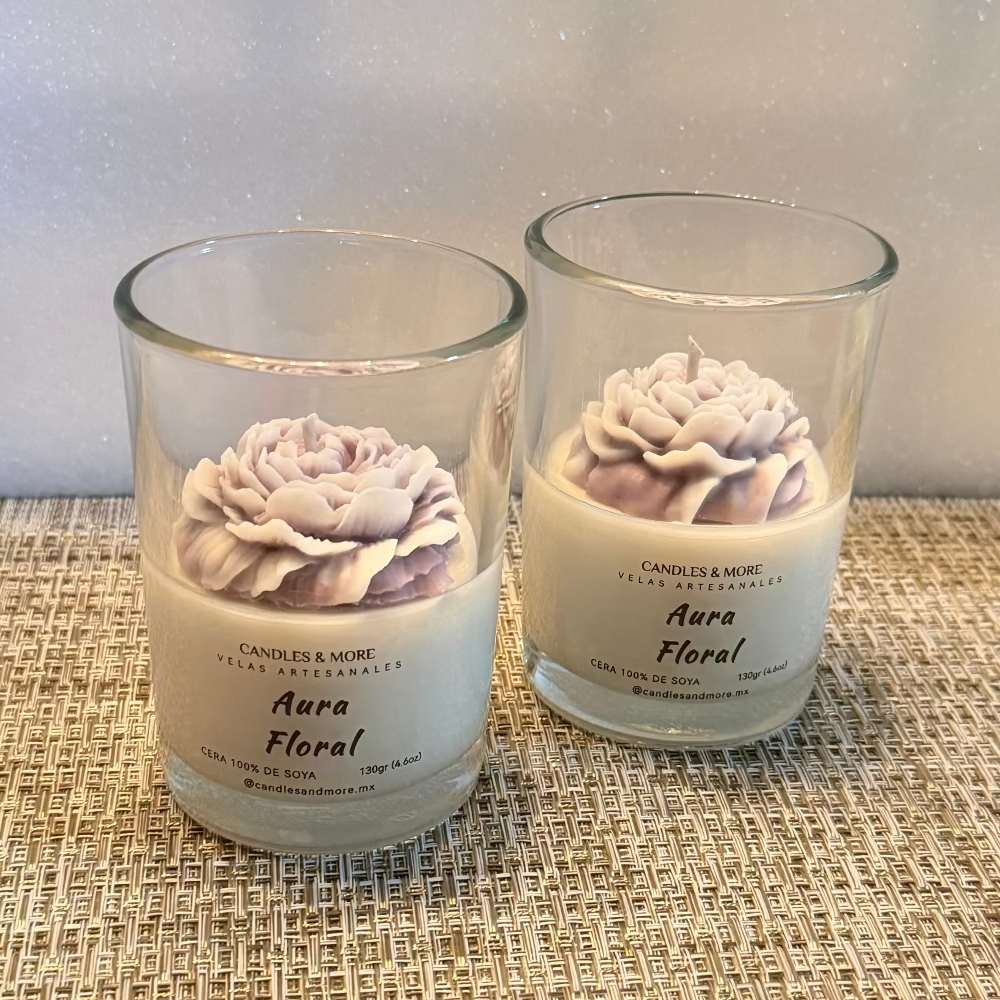 Vela Decorativa - Aura Floral