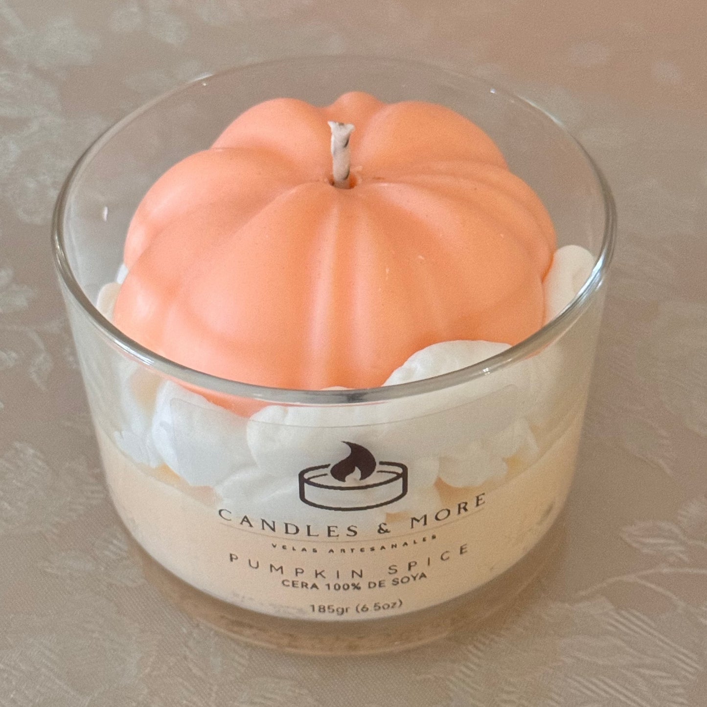 Vela Decorativa - Postre Pumpkin Spice