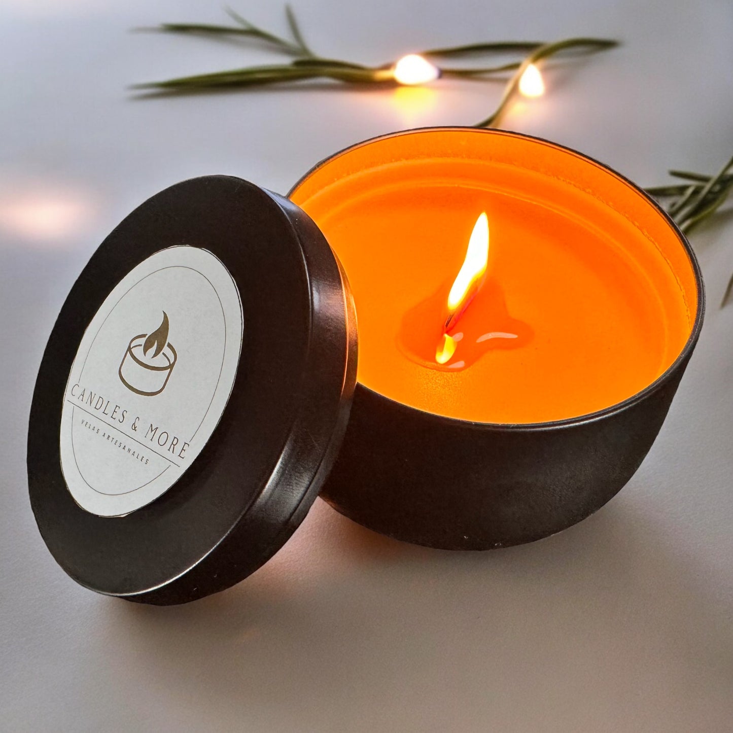 Vela en Aluminio 6.5oz/185gr - Negra