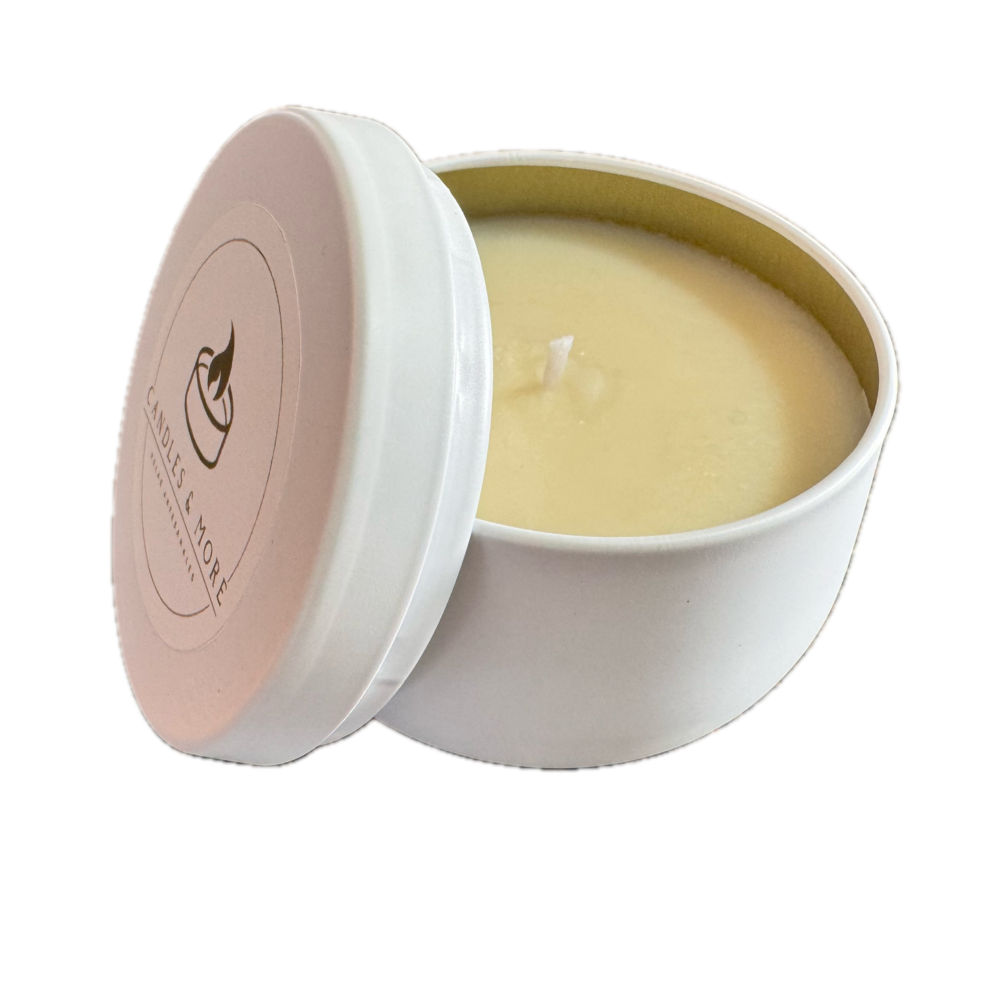 Vela en Aluminio 3.5oz/100gr - Blanca