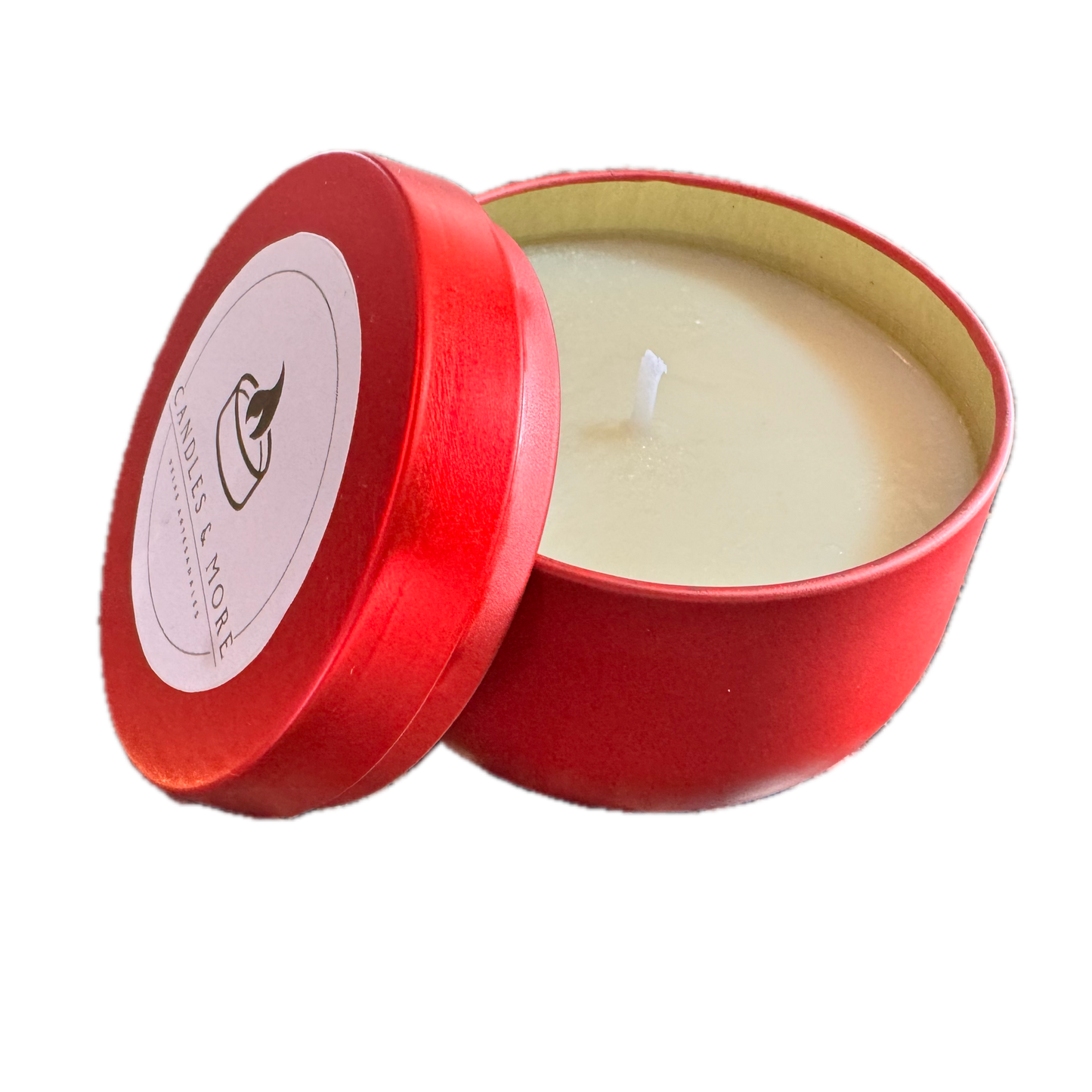 Vela en Aluminio 3.5oz/100gr - Roja