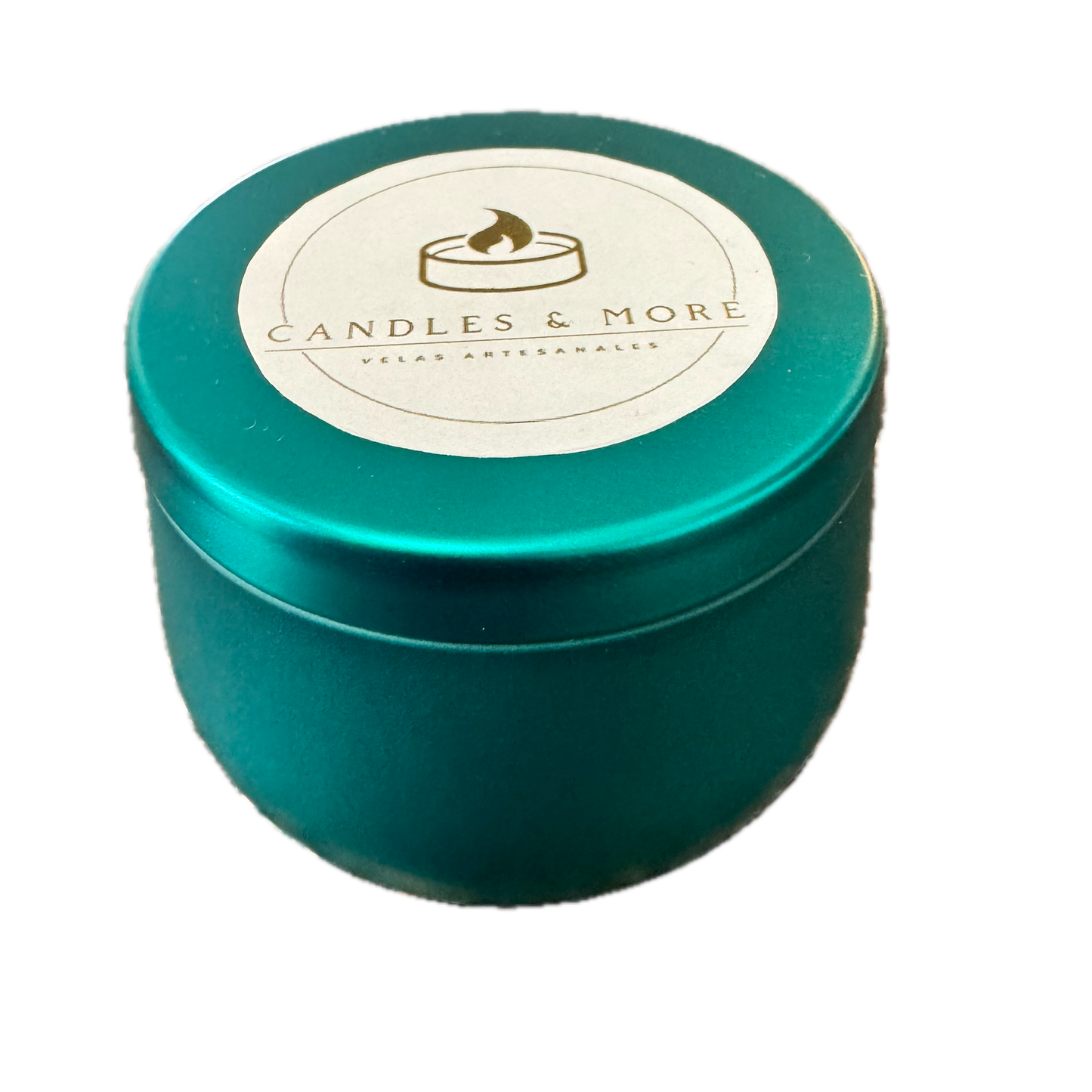 Vela en Aluminio 3.5oz/100gr - Verde