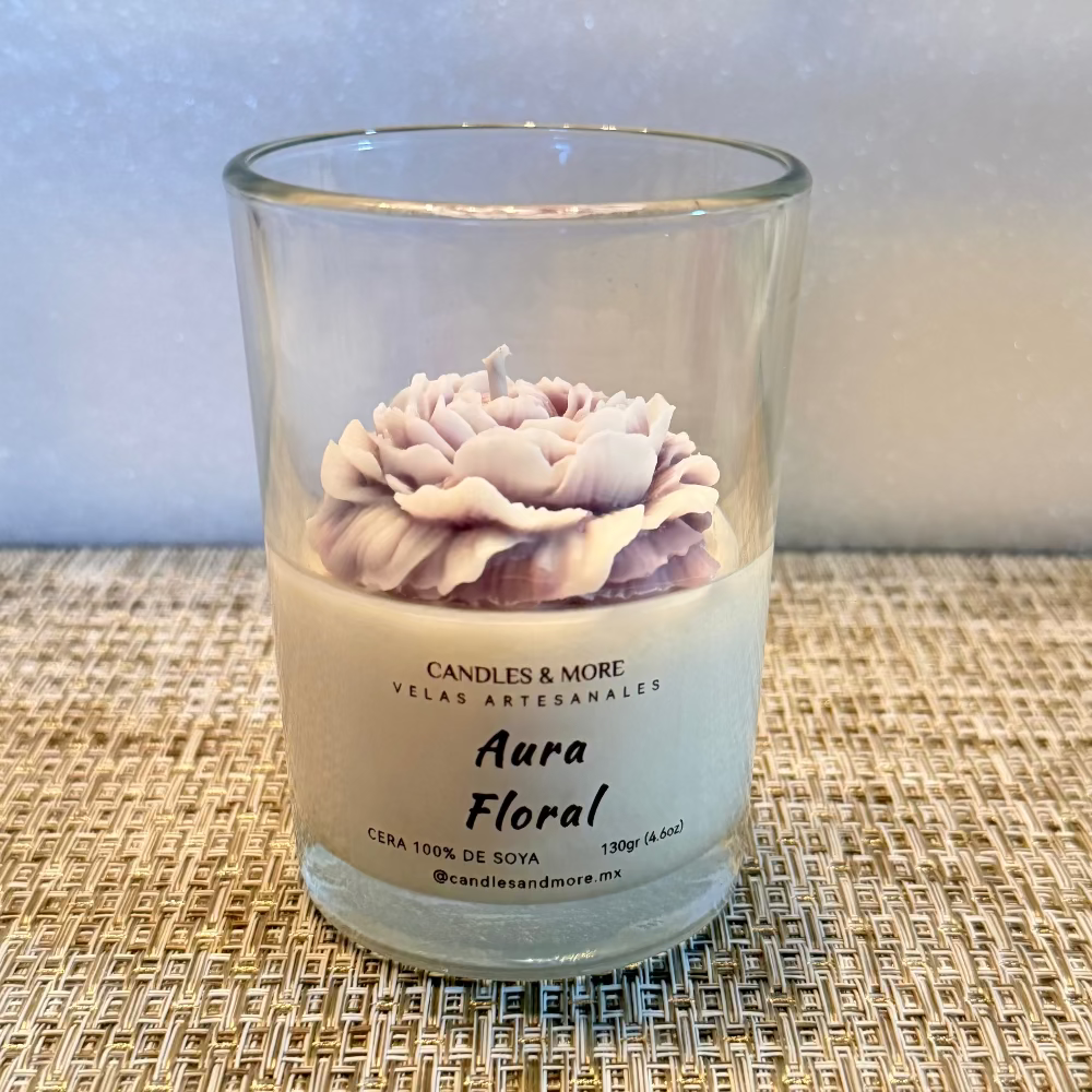 Vela Decorativa - Aura Floral
