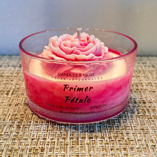 Vela Decorativa - Primer Petalo