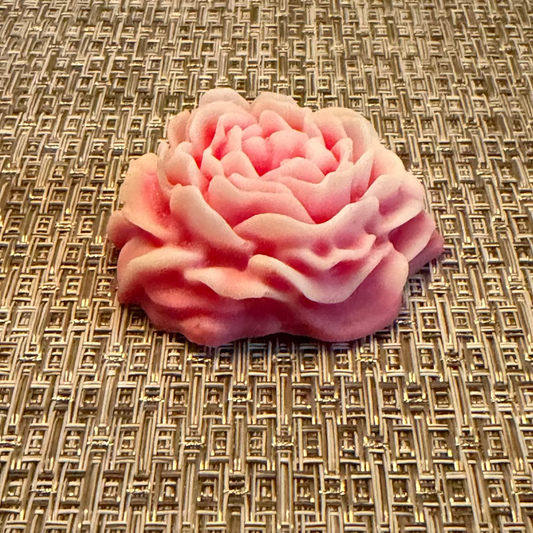 Vela Decorativa de Molde - Flor Peonia Chica