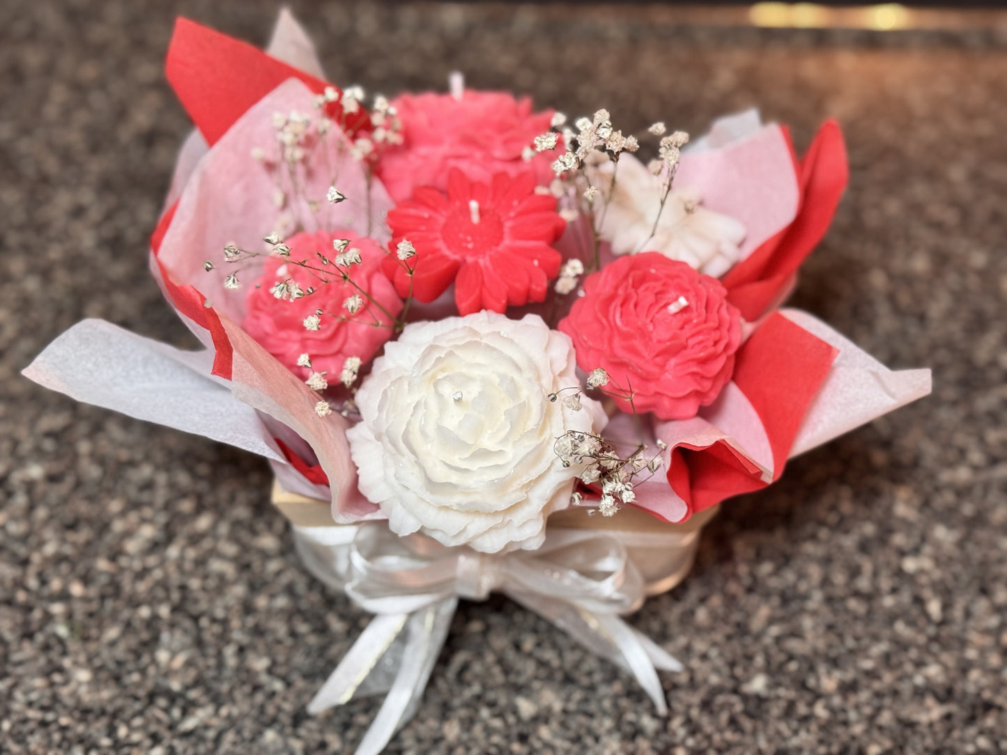 Vela Decorativa - Ramo de Flores