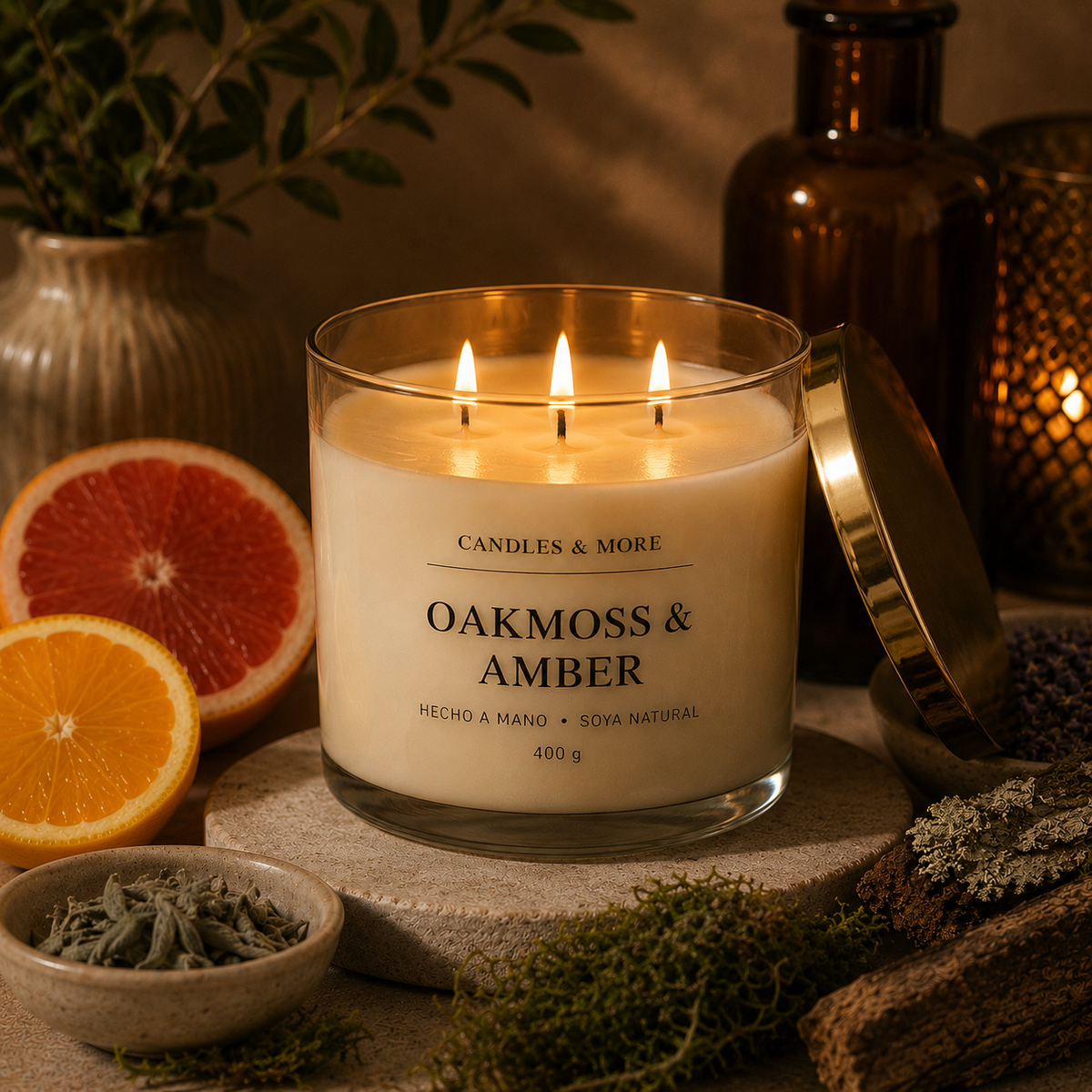Oakmoss & Amber