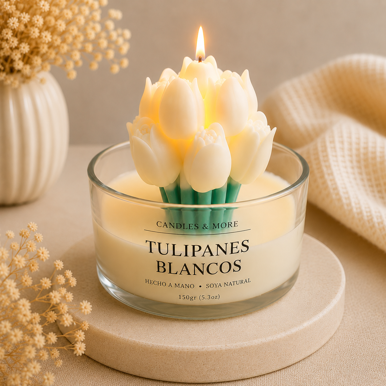 Tulipanes Blancos